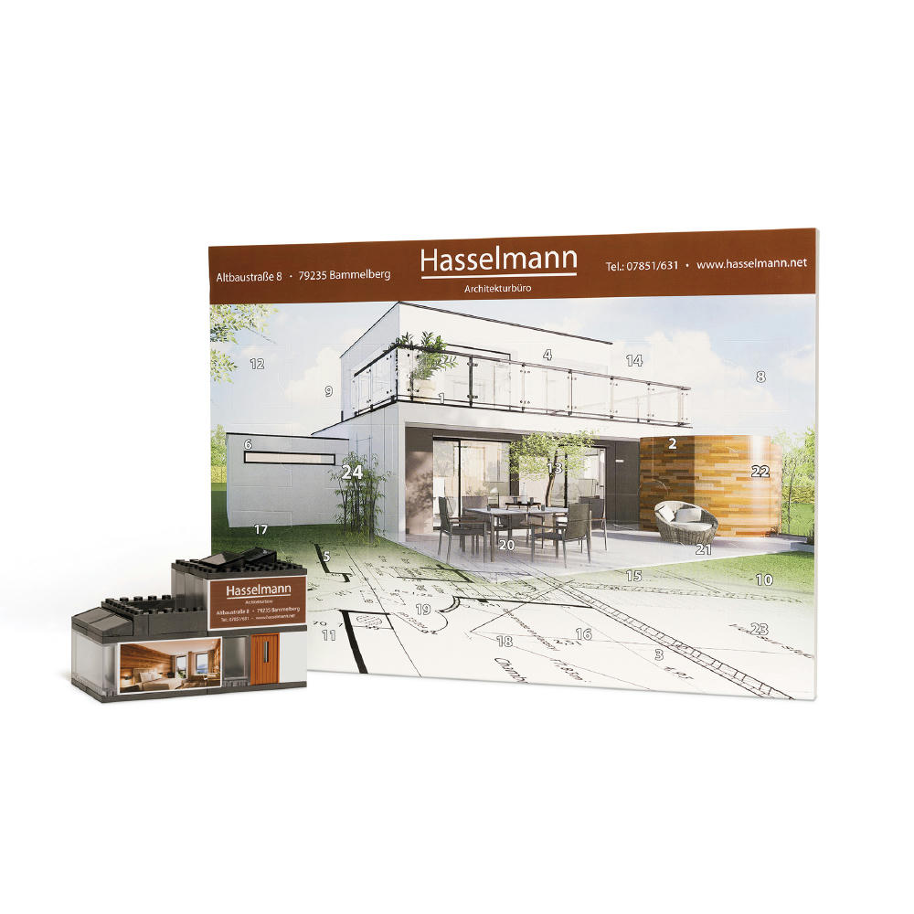 Adventskalender Bausatz "HAUS"